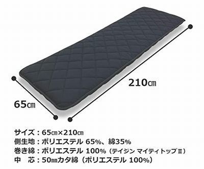 amazonで買った「寝子(ねこ)」の日本製車中泊用の寝心地がよい布団。腰痛持ち,家兼用で仮眠にもおすすめ。トラックや乗用車にも使える